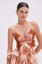 Aurelia™ Ruffle Butterfly Maxi Dress | Elegant Flow with Couture Ruffles