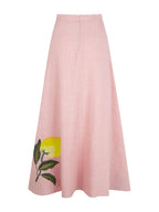 Falda Amalfi Print Skirt