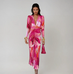 Emilia - Pink Mirage Party Dress