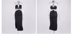 Hollow Out Tied High Slit Dress – Bold Halter Party Look