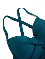 Mitch™ V-Neck Tankini – Sculpted Elegance with Lightness