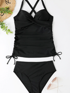 Mitch™ V-Neck Tankini – Sculpted Elegance with Lightness