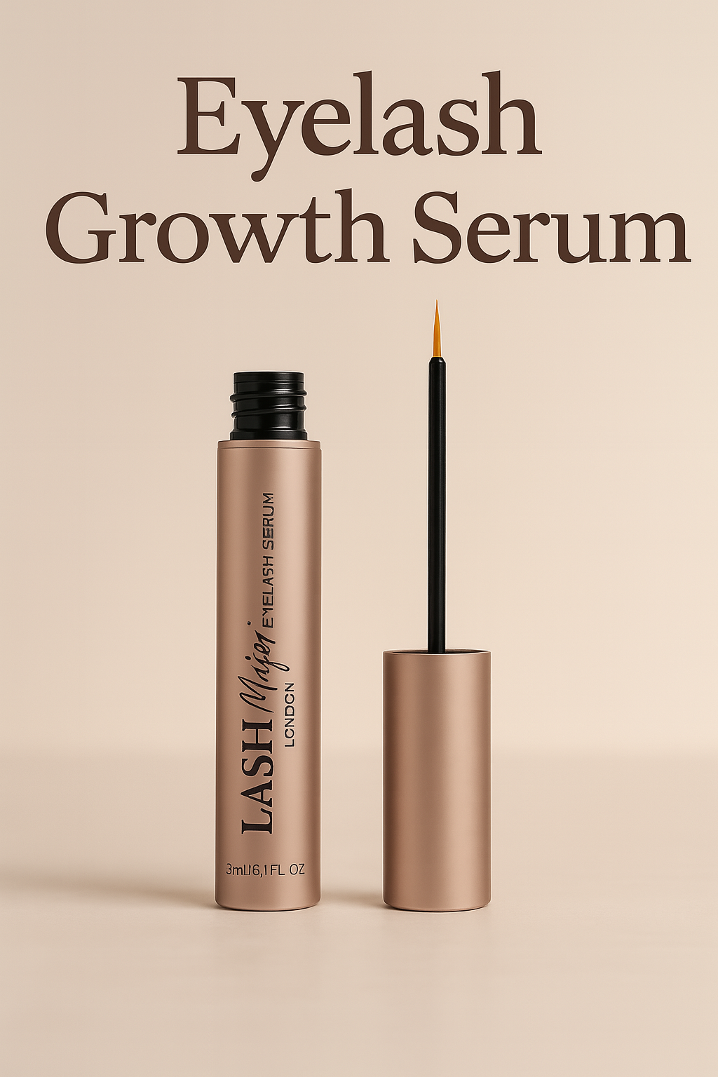 Eyelash Growth Serum for Longer, Fuller Lashes