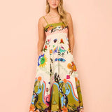 Evergreen Sundress In Multi