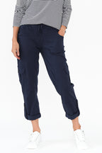 Colette Navy Cargo Pants