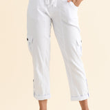 Colette White Cargo Pants