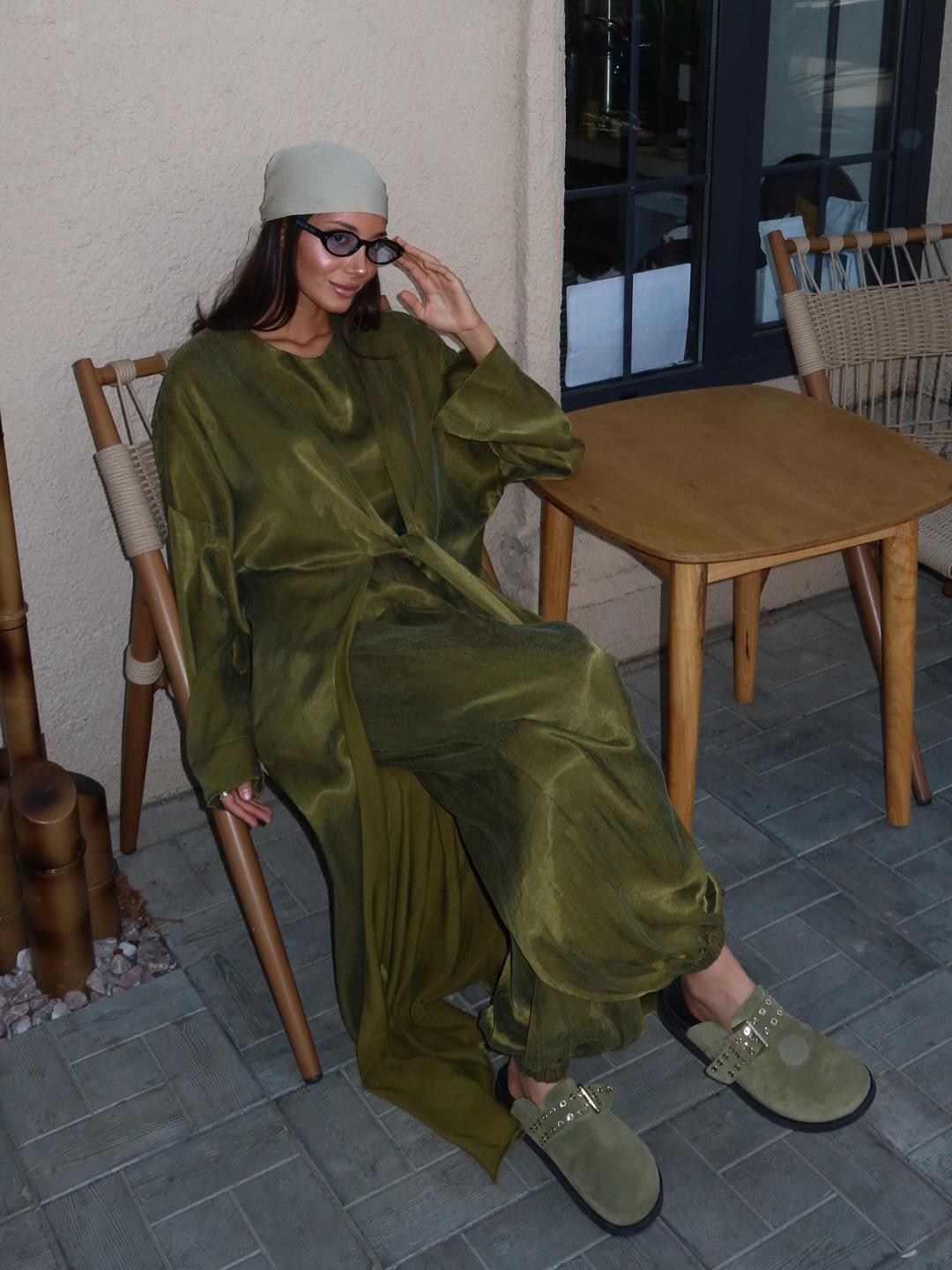 Jasmine Cupra Casual Three-Piece Set