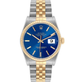 Datejust Gold & Steel Blue Dial 36mm 16233