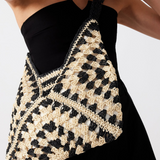 Gigi Patchwork  Woven Bag