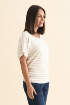 Gold Stripe Maui Tee