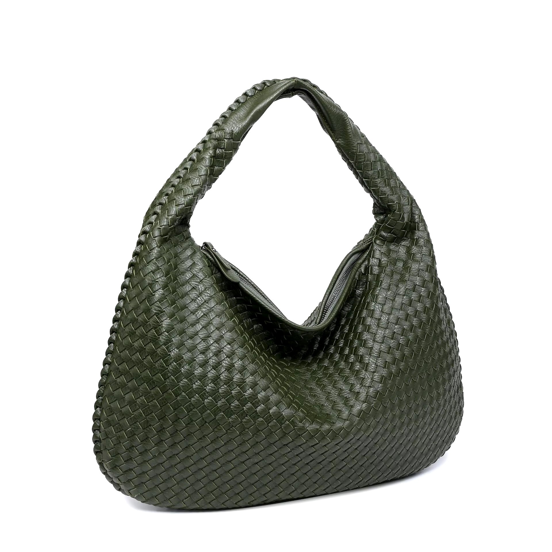 Aurelia Woven Bag  – Oversized Elegance with Practical Design