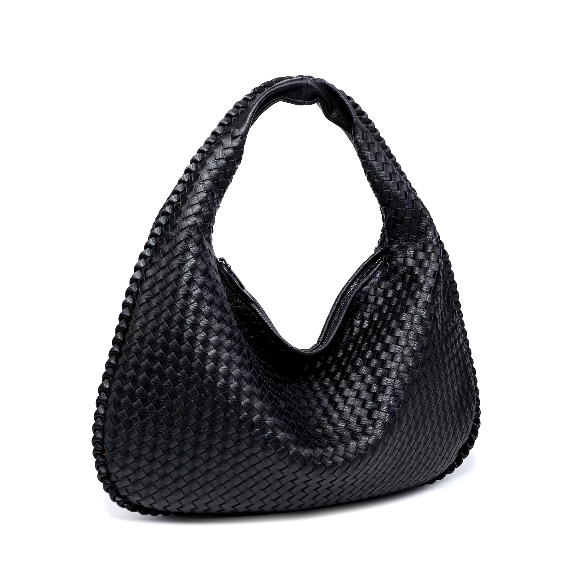 Aurelia Woven Bag  – Oversized Elegance with Practical Design