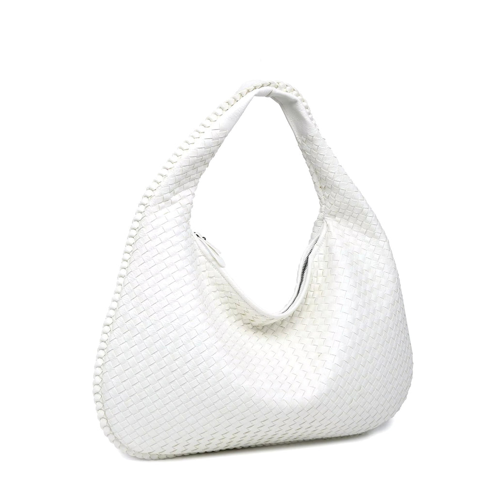 Aurelia Woven Bag  – Oversized Elegance with Practical Design