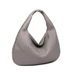 Aurelia Woven Bag  – Oversized Elegance with Practical Design