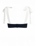 Chic Retro Striped Wide Leg Pants Set