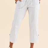 Lindsay White 7/8 Cargo Pants