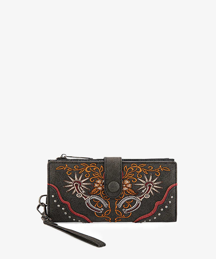 Montana West Embroidered Wallet