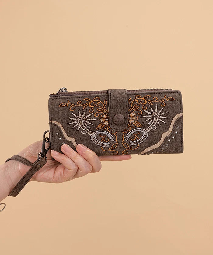 Montana West Embroidered Wallet
