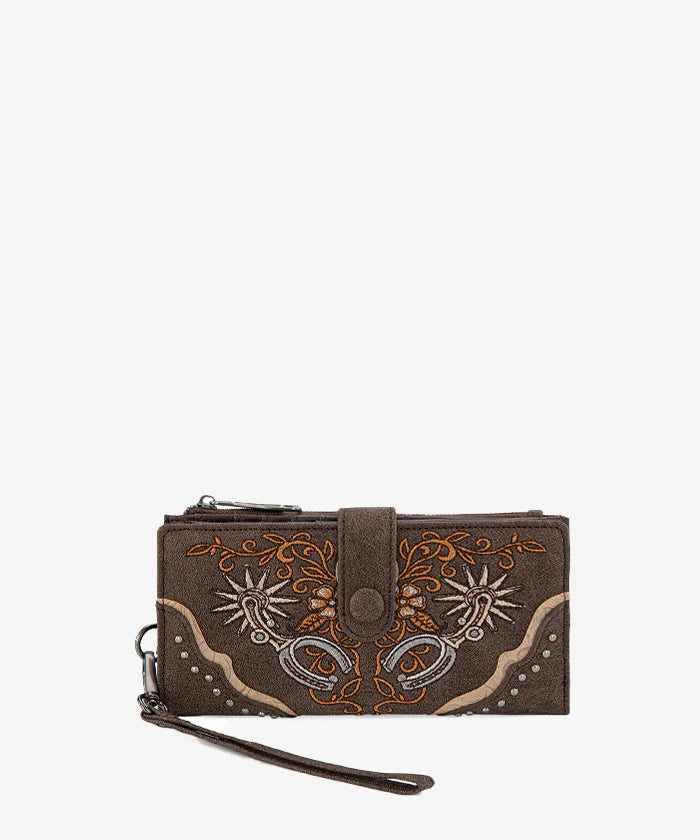 Montana West Embroidered Wallet