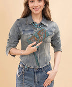 Montana West Embroidered Wallet