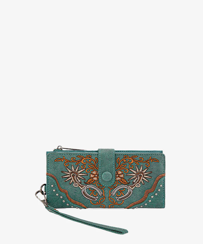 Montana West Embroidered Wallet