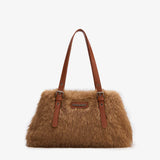 Plush Faux Fur Bag