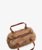Plush Faux Fur Bag
