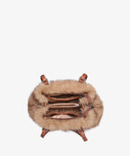 Plush Faux Fur Bag