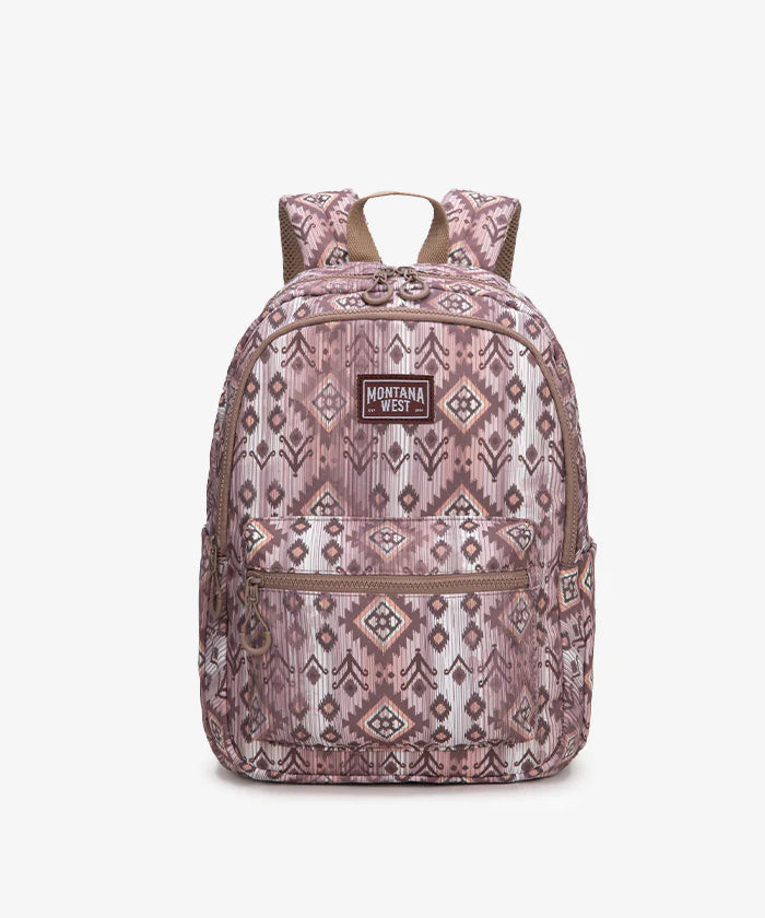 Montana West Aztec Print Diaper Bag Backpack