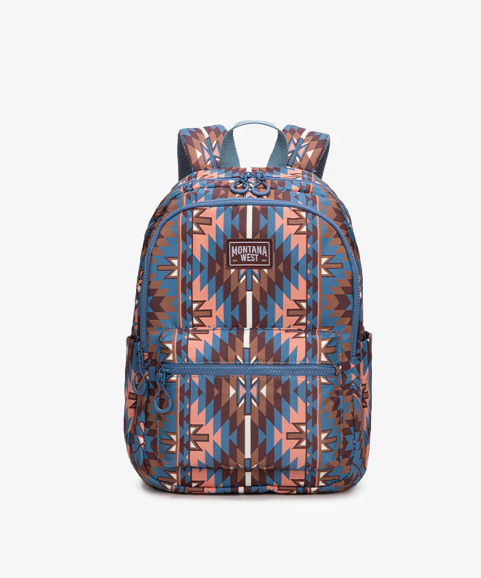 Montana West Aztec Print Diaper Bag Backpack