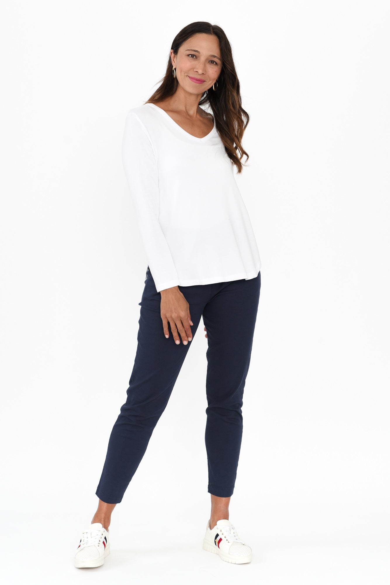 Montgomery Navy Drawstring Pants