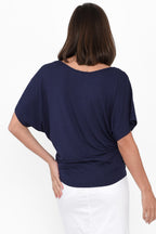 Navy Maui Tee