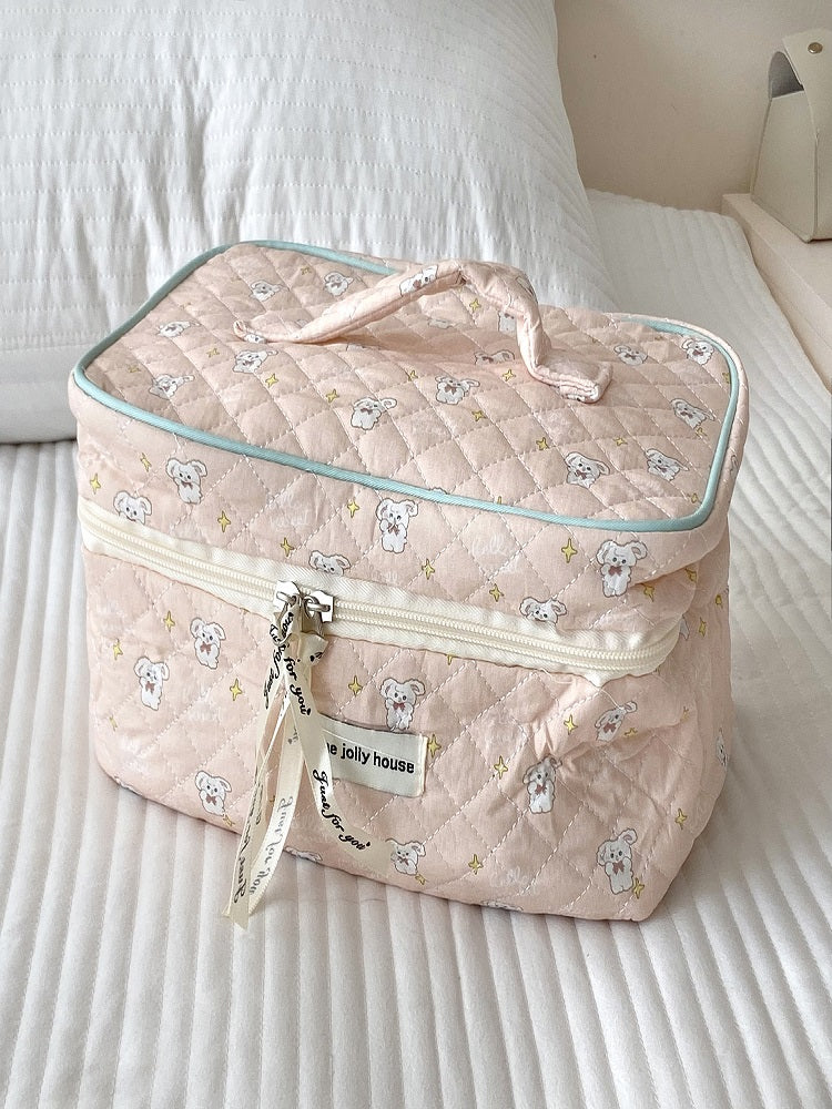 Fresh and Floral Makeup Bag