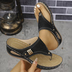 SoleilStep™ Platform Sandals – Elegant Comfort for Everyday Use