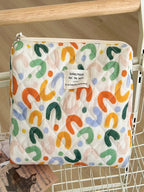 Colorful UU Makeup Bag
