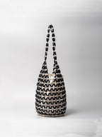 Wooden Bead Bucket Bag