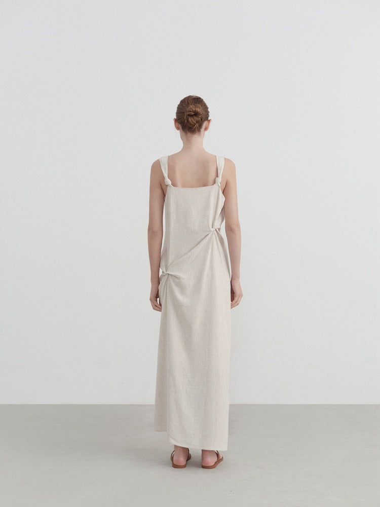 Sling Pleated Dress