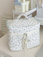 Fresh and Floral Makeup Bag