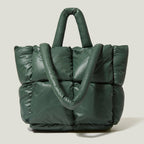Square Pom-Pom Tote Bag