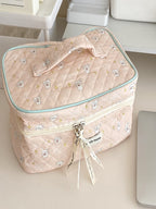 Fresh and Floral Makeup Bag