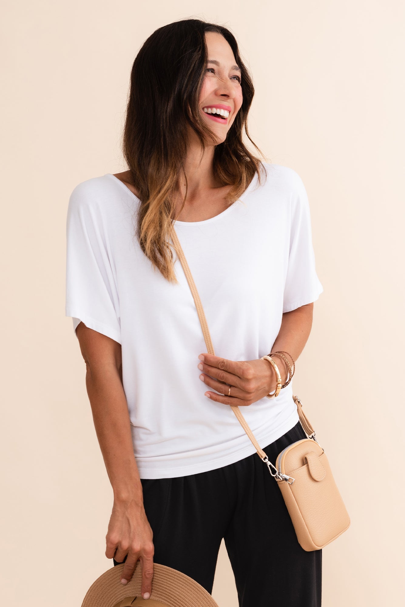 White Maui Tee