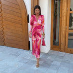 Emilia - Pink Mirage Party Dress