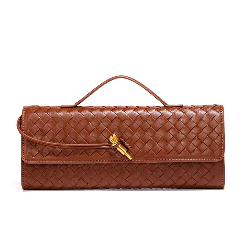 Violetta Woven Clutch – Timeless Luxury & Eco Elegance