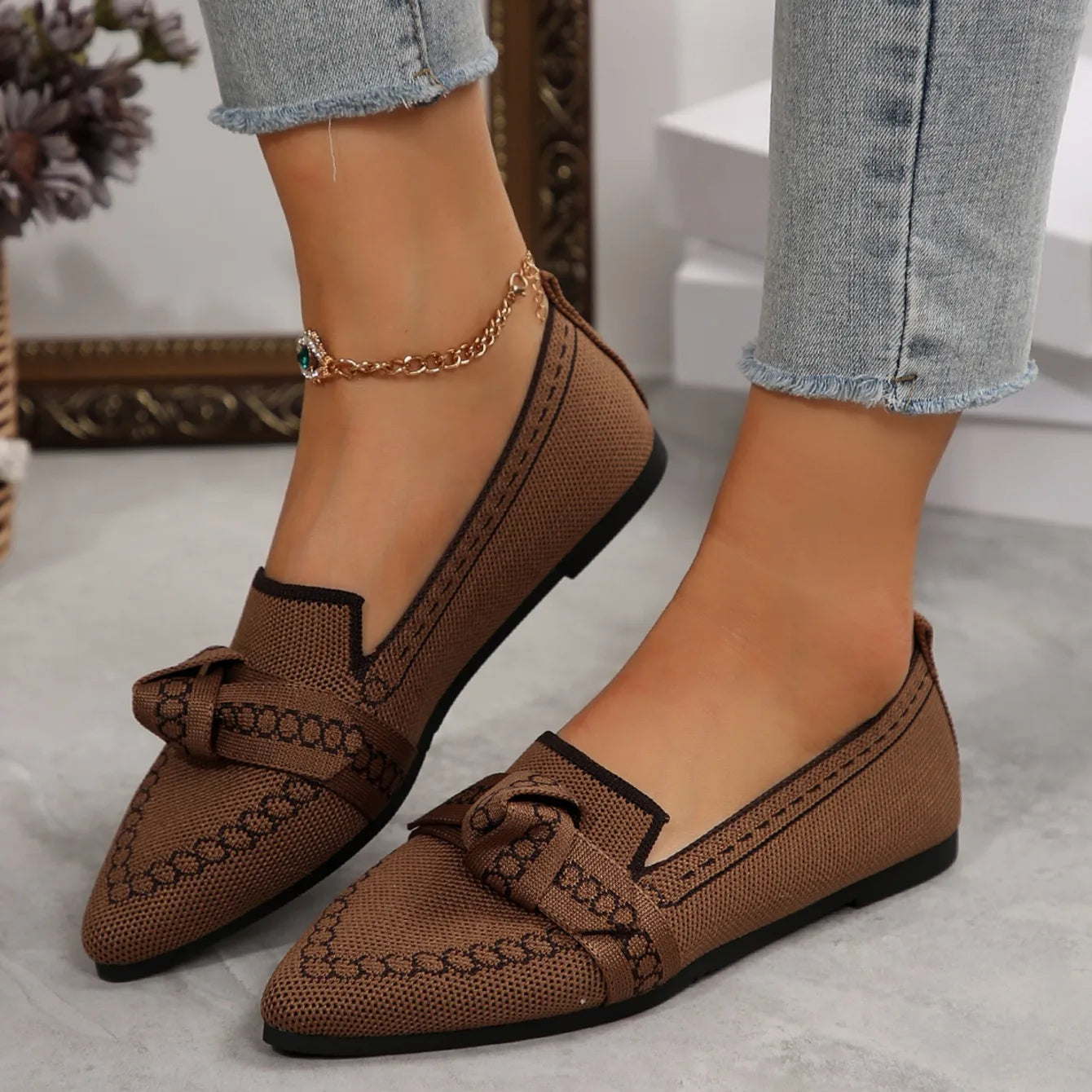 Kensington Bow Ballet Flat