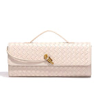 Violetta Woven Clutch – Timeless Luxury & Eco Elegance