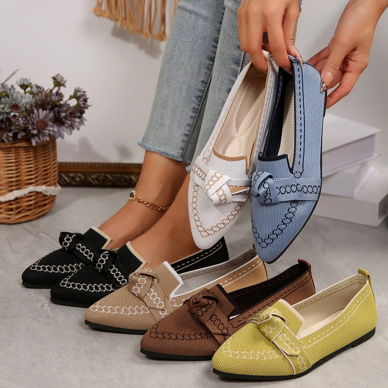 Kensington Bow Ballet Flat