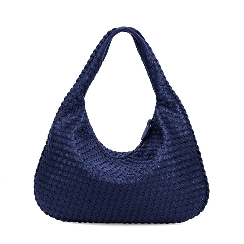 Aurelia Woven Bag  – Oversized Elegance with Practical Design