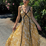 Starlit Muse™ –  V-Neck Dress