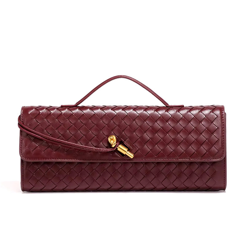 Violetta Woven Clutch – Timeless Luxury & Eco Elegance