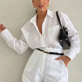 Senela - Cotton linen blend two piece set